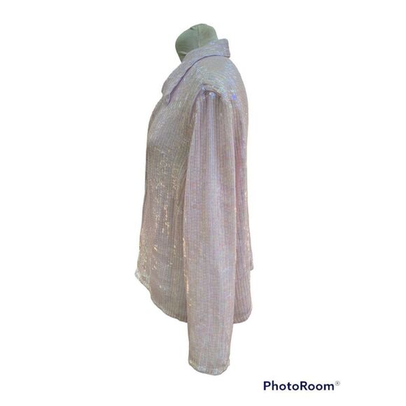 Sequin Jacket by Together.  Plus size 22.  Collared hook closure Swiftie Lover - Picture 6 of 13